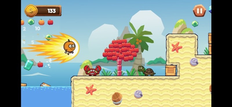 Fruit Run - Around The World screenshot