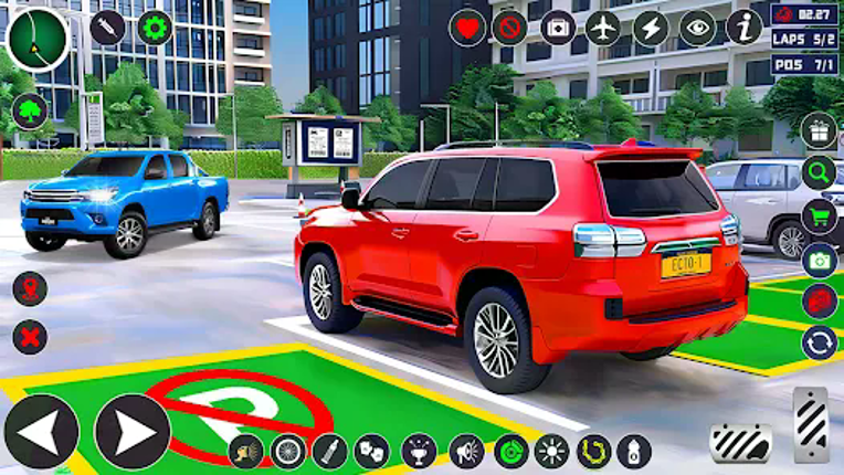 Prado Car Parking: Car Driving Image