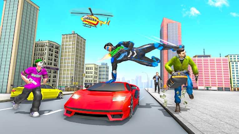 Super Rope: Flying Hero Game screenshot