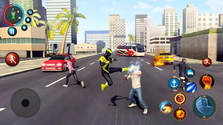 Rope Hero Spider Fighting Game Image