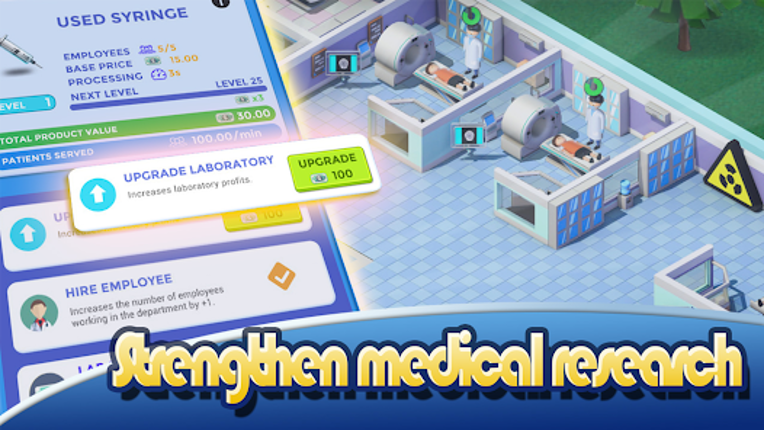 Sim Hospital Tycoon:Idle Games screenshot