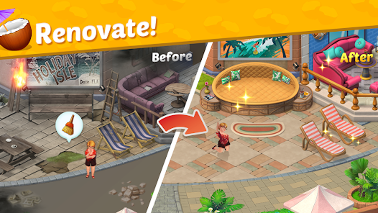 Alice's Resort - Word Game screenshot