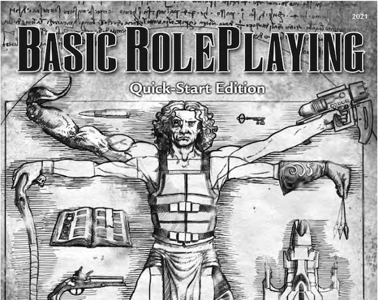 Basic Roleplaying Quickstart Rules Game Cover