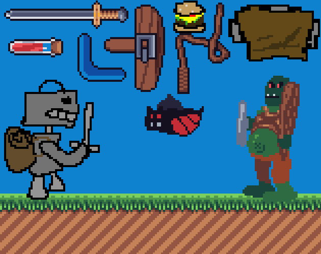 Games like Robotron's Inventory Quest