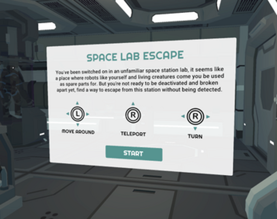 Space Lab Escape screenshot