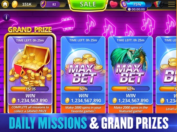 Hard Rock Jackpot Casino screenshot
