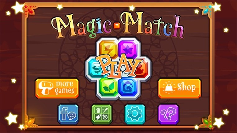 Magic Match - Matching Puzzle Game with Mage Characters screenshot