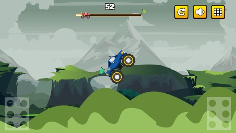 Monster Truck Mania : Hill Racing screenshot
