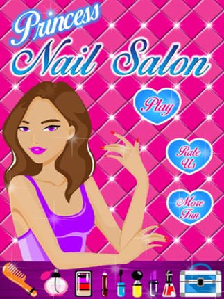 Princess Nail Salon - Nail art design and dress up game for kids screenshot