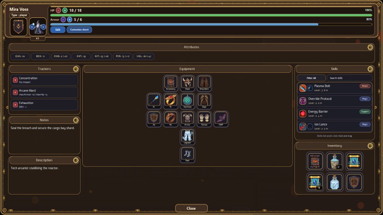 RP2D Virtual Tabletop Image