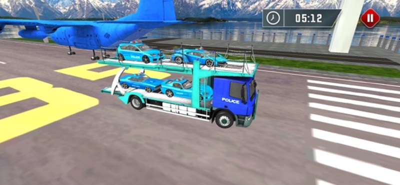 US Police Car Transporter screenshot