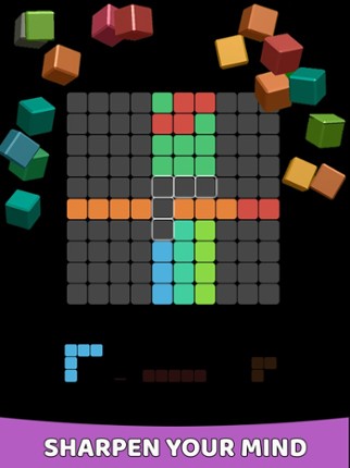 100 Color Block Puzzle Classic screenshot