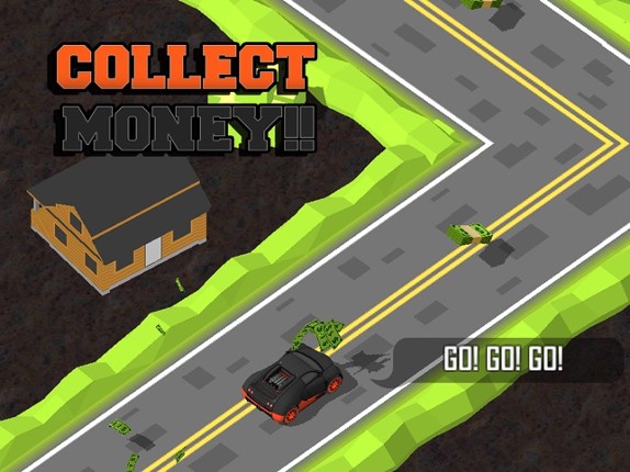3D Zig-Zag Racing Rivals - Drive Super-Car to Escape from Street City Run screenshot