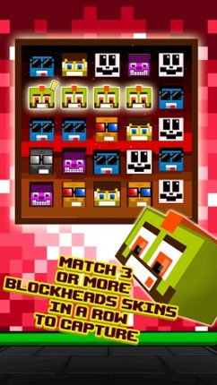 Action Craft Mini Blockheads Match 3 Skins Survival Game screenshot