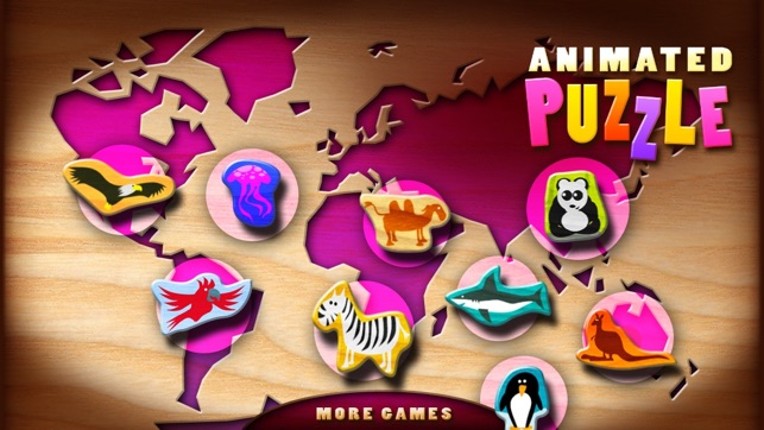 Animated Puzzle - A new way of playing with wooden jigsaw puzzles screenshot
