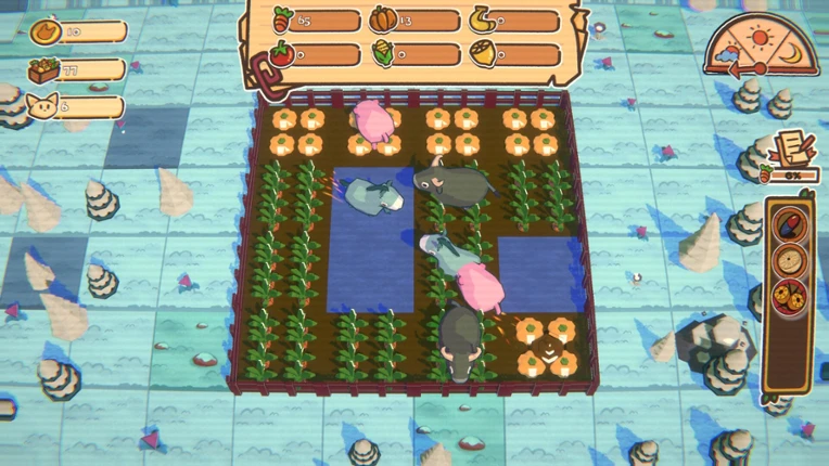 Crazy Farm: Roguelike Idle Building Game Image