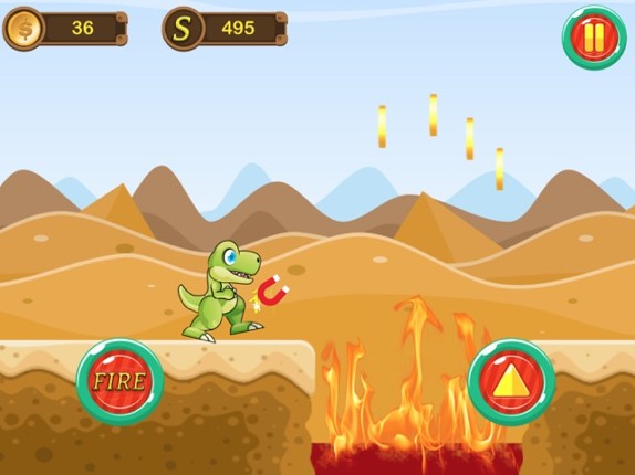 Desert Land Dragon Runner Dash screenshot