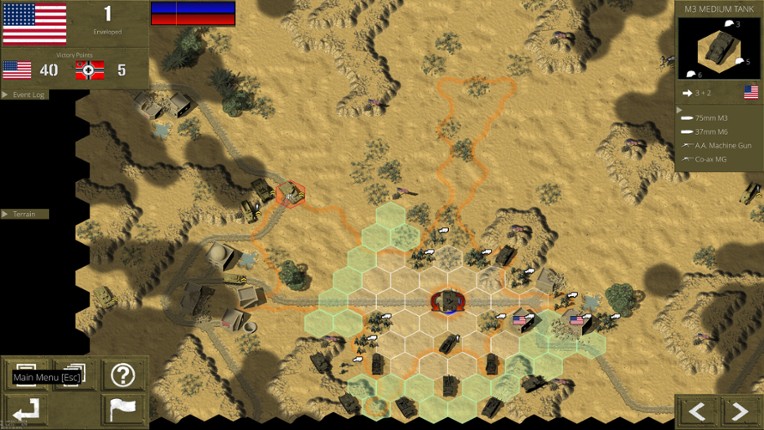 Desert War WWII screenshot