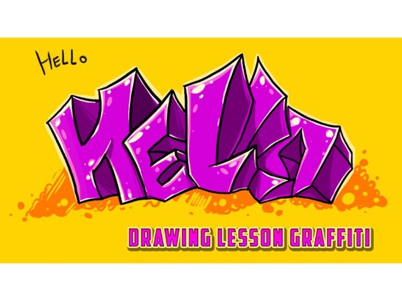 Drawing Lesson Graffiti screenshot