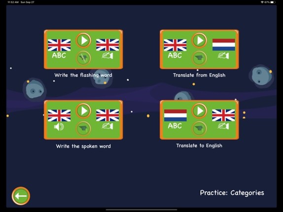 English Words Practice Image