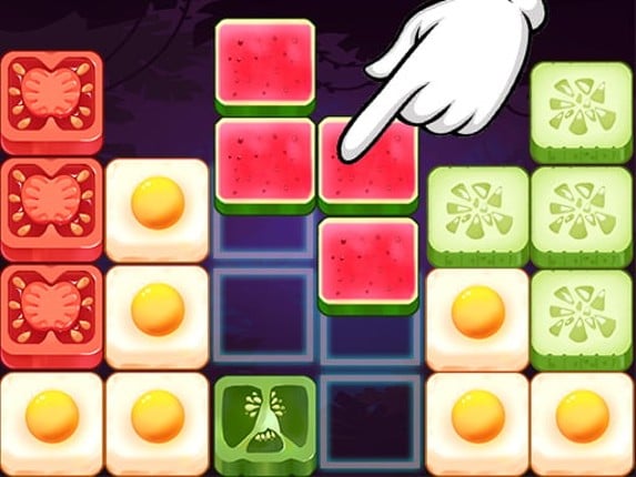 Food Blocks Puzzle Game Cover