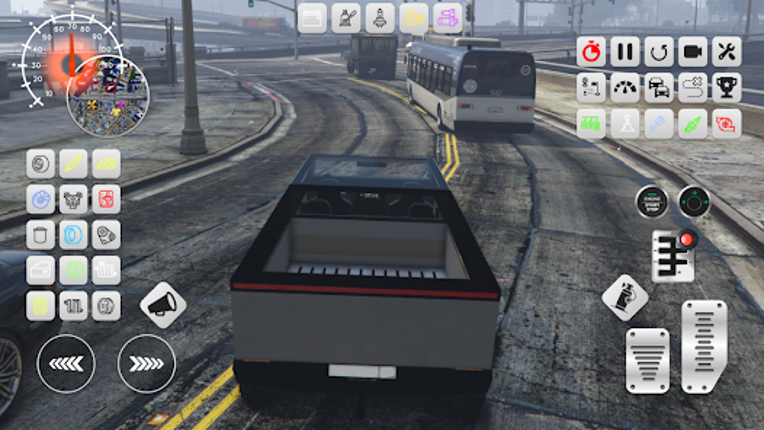 Cybertruck: Electric SUV Rider Image