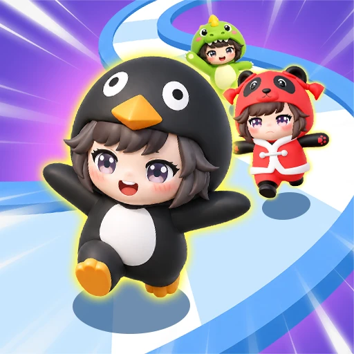 Games like Gugu Gaga Penguin: Merge & Run