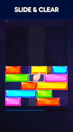 Jewel Slider: Drop Down Puzzle screenshot