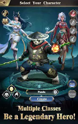 Mythic Warriors: Pandas Image