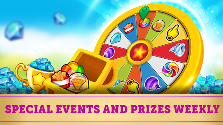 Fast Food Match 3 Game Offline screenshot