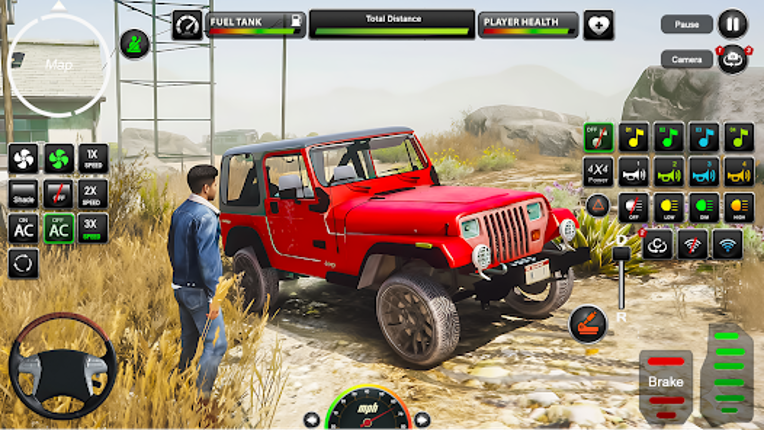 Offroad Mud Jeep Simulator 3d screenshot