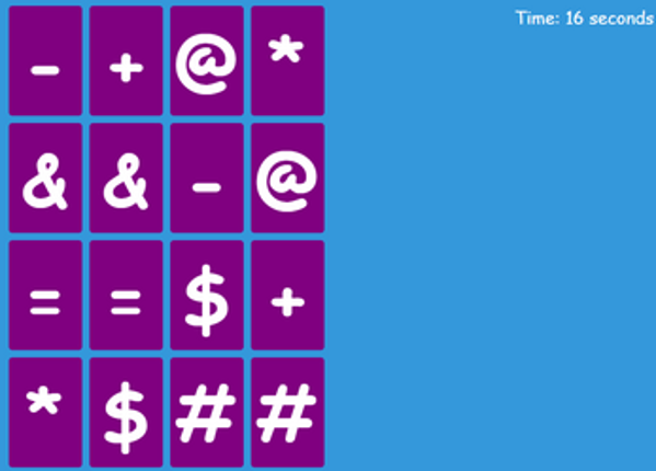 IQ Test Card Game (symbols) Image
