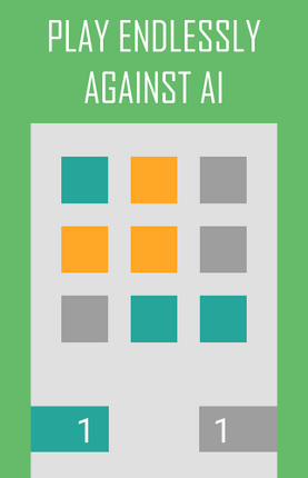 A Tic-Tac-Toe game: threee screenshot