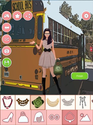 High School Dress Up - Fashion Makeover Salon screenshot