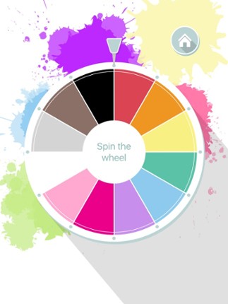 Lucky Wheel Lucky Color screenshot