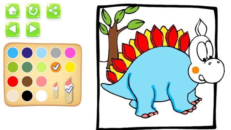 My Dino Coloring Book For Kids And Toddler Game screenshot