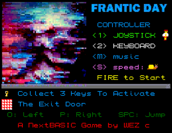 NEXT Frantic Day Game Cover