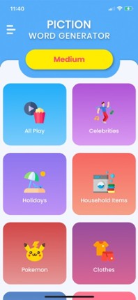 Piction Word Generator Image