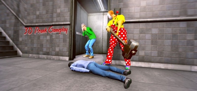 Scary Clown Pranks 3D screenshot