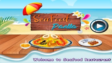 Seafood Paella Spanish Cuisine Image