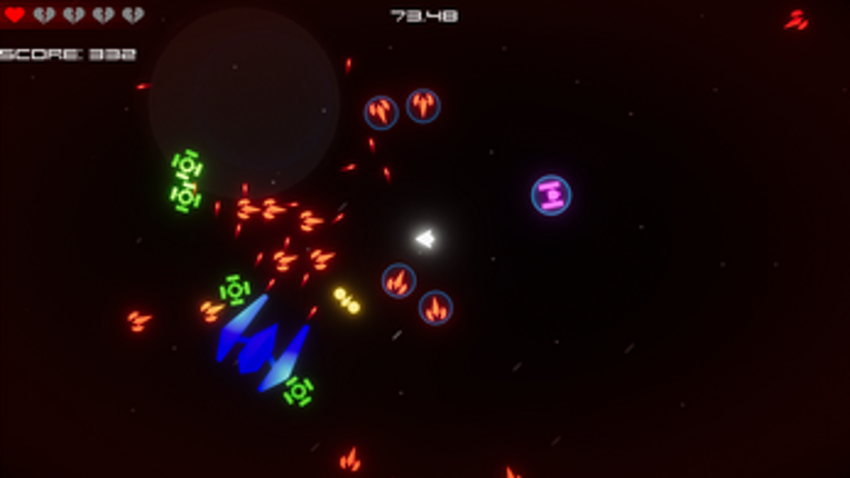 Simple Space Game screenshot