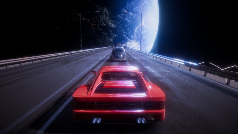 Synthwave Driver screenshot