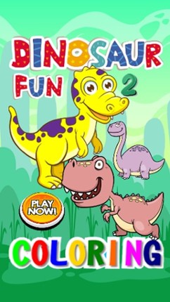 Toddler Dinosaur Coloring Book fun crayons for kid screenshot
