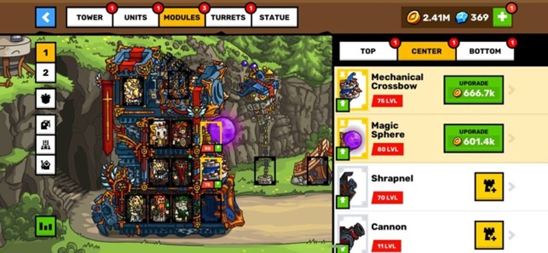 Towerlands: Tower defense (TD) screenshot