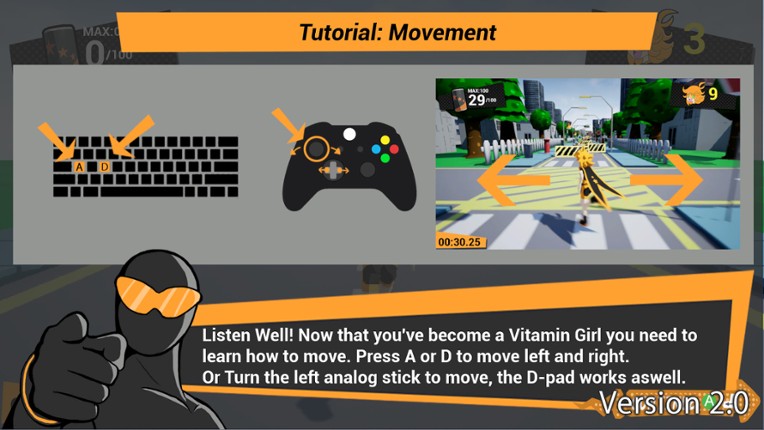 Vitamin Girl screenshot