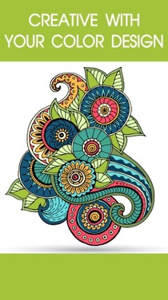 Adult Coloring Book : Free Mandala Color Therapy and Stress Relieving Pages for Adults screenshot