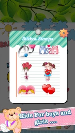 Bear Zoo Drawing Coloring Book - Cute Caricature Art Ideas pages for kids screenshot