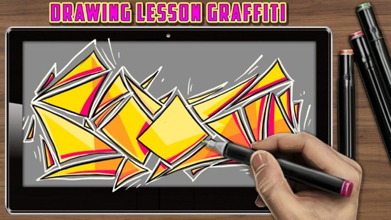 Drawing Lesson Graffiti screenshot