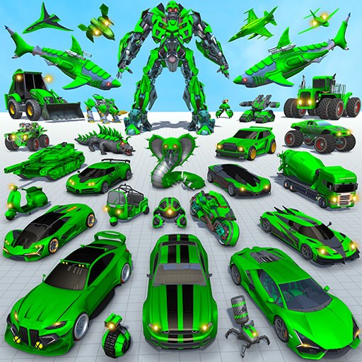 Games like Shark Robot Car Game 3d