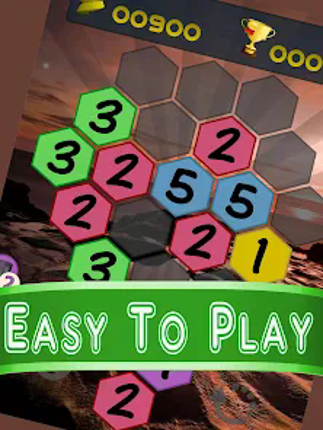 Get To 7, merge puzzle game screenshot